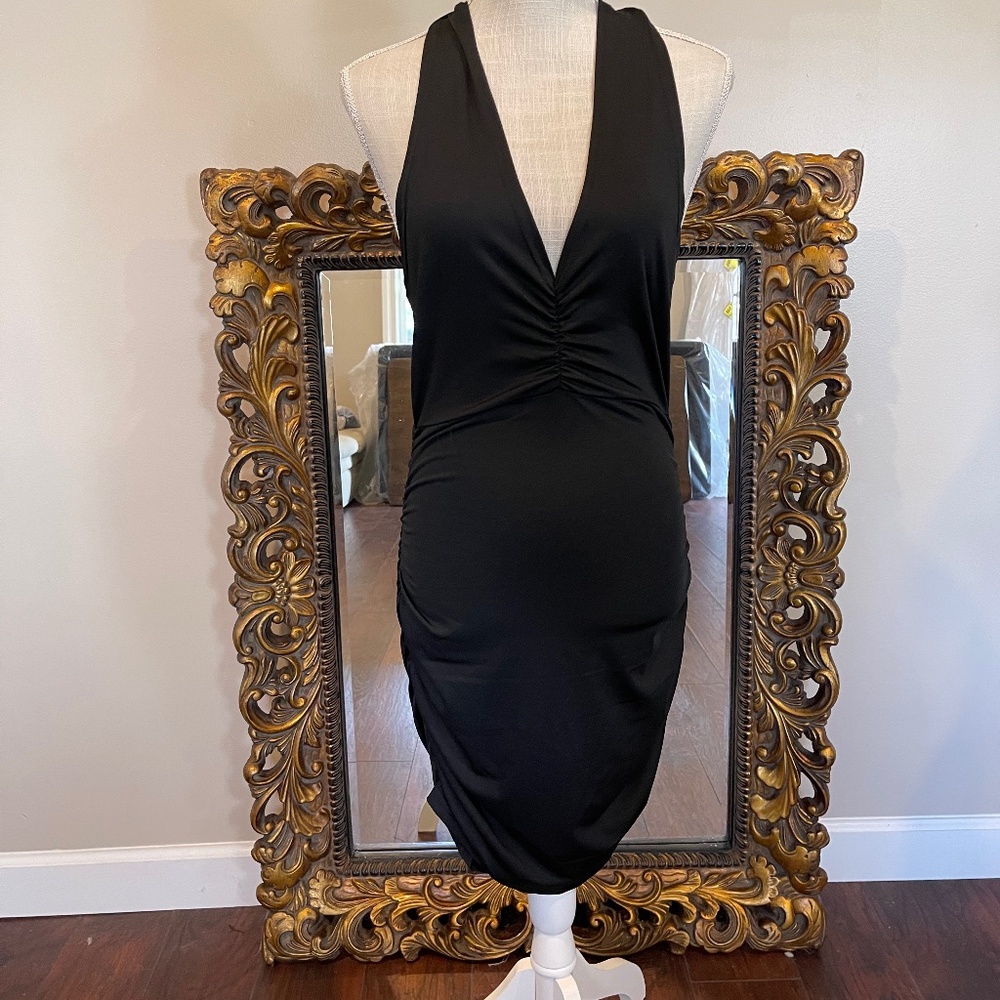 CHICME Black Bodycon Dress Ladies Size M